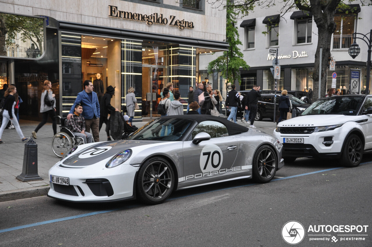 Porsche 991 Speedster Heritage Package