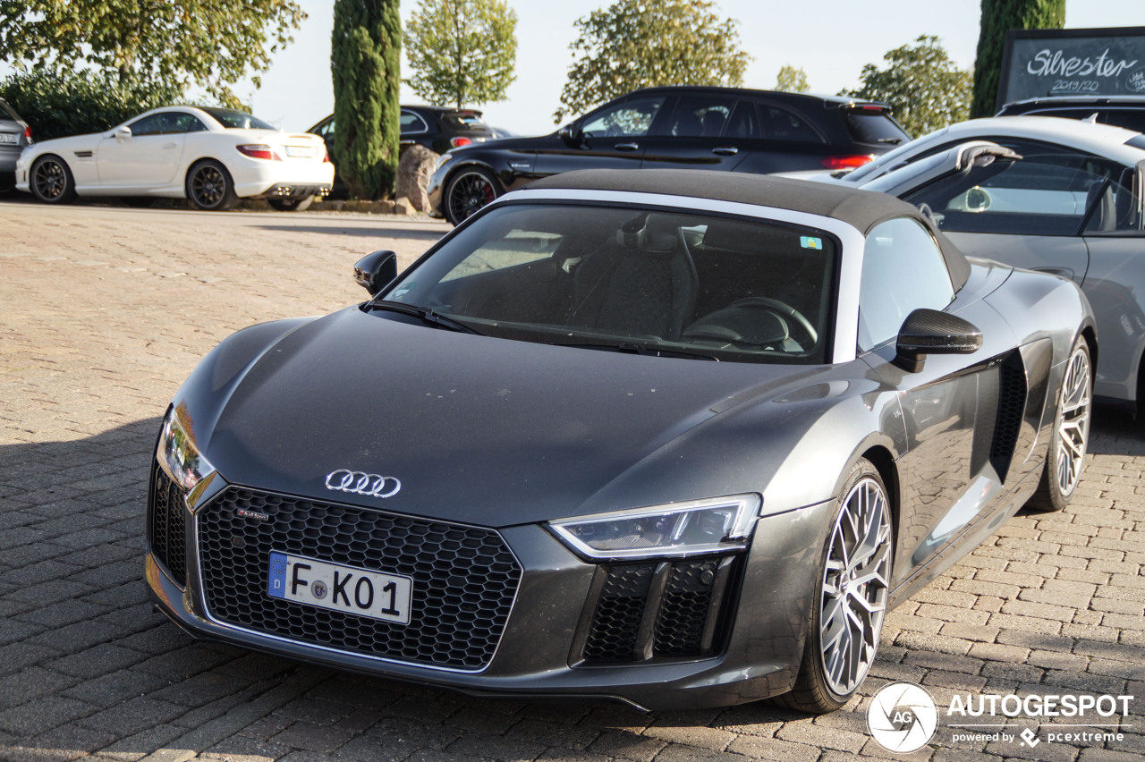 Audi R8 V10 Spyder 2016