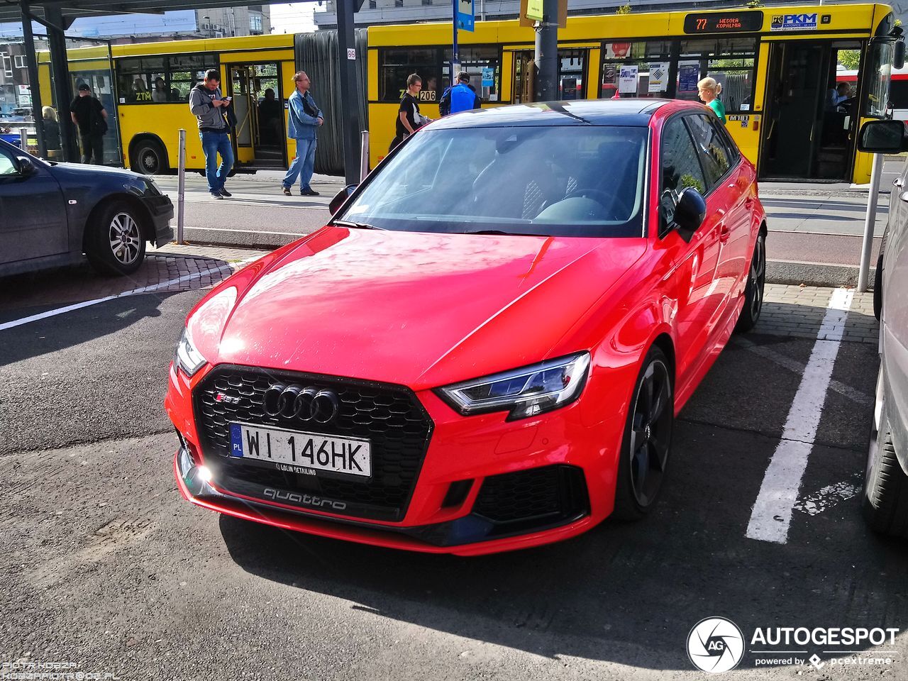 Audi RS3 Sportback 8V 2018