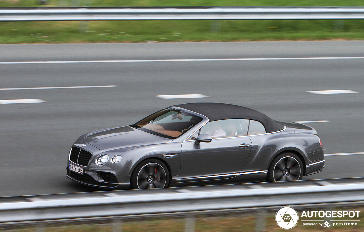 Bentley Continental GTC V8 S 2016