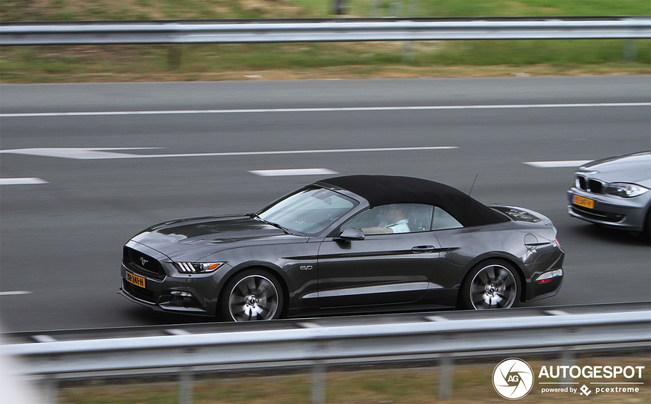 Ford Mustang GT Convertible 2015