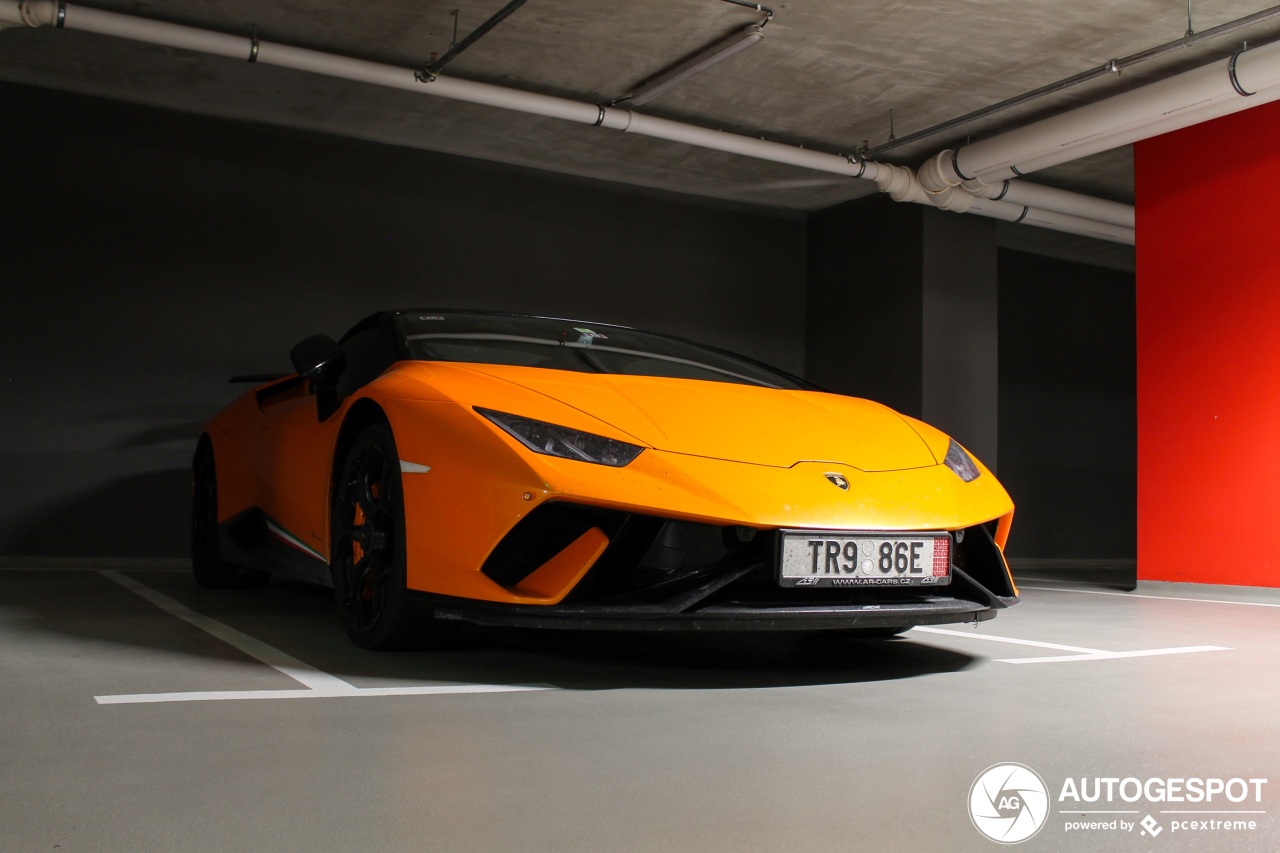 Lamborghini Huracán LP640-4 Performante Spyder