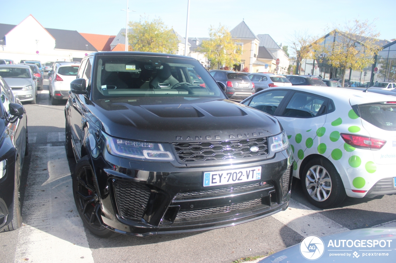 Land Rover Range Rover Sport SVR 2018