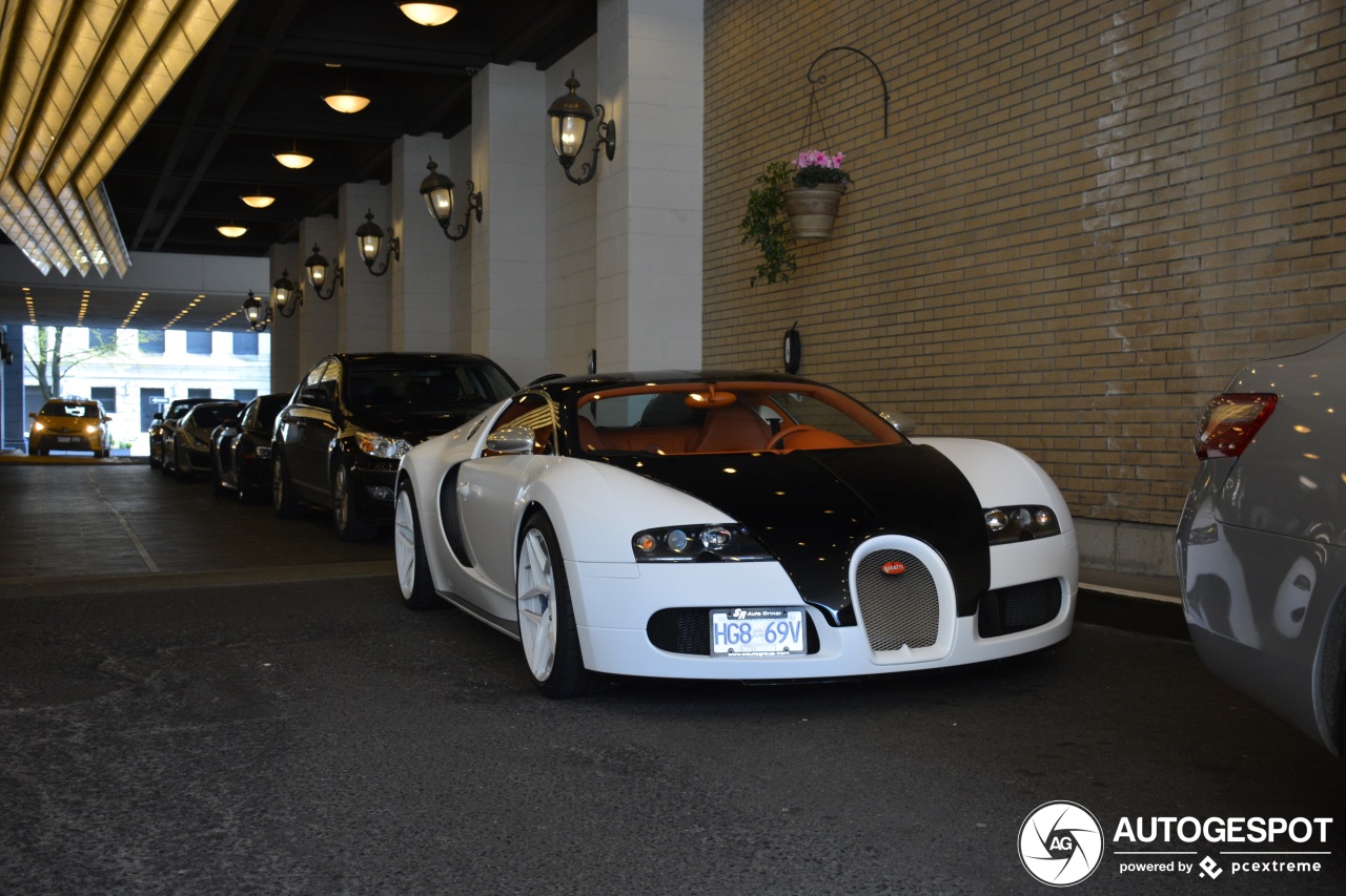 Bugatti Veyron 16.4 Sang Noir was er even doorheen geglipt