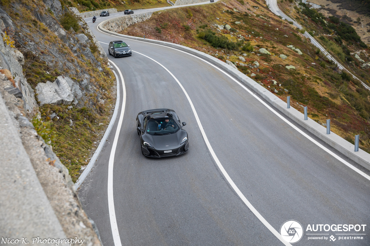 McLaren 650S Spider