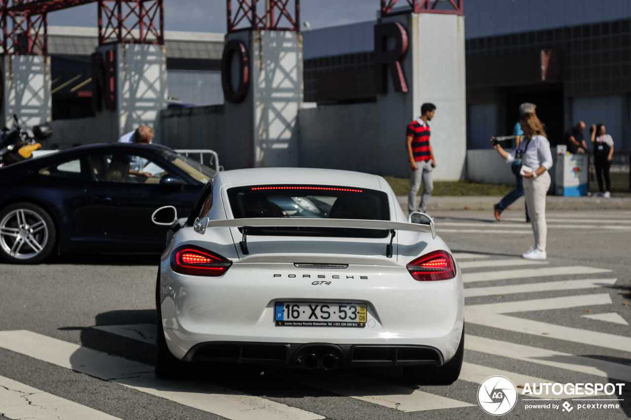 Porsche 981 Cayman GT4