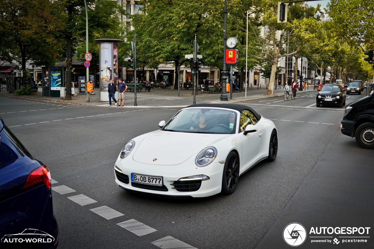 Porsche 991 Carrera 4S Cabriolet MkI