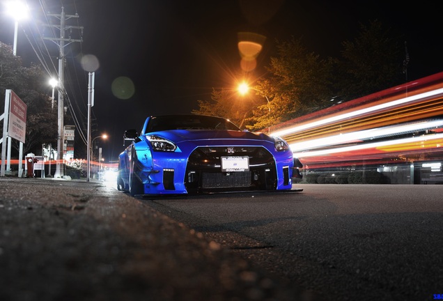 Nissan GT-R 2014 Liberty Walk Widebody