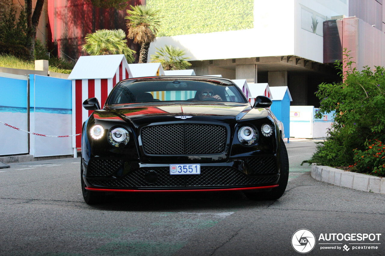 Bentley Continental GTC Speed Black Edition 2016