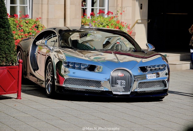 Bugatti Chiron La Mer Argentée