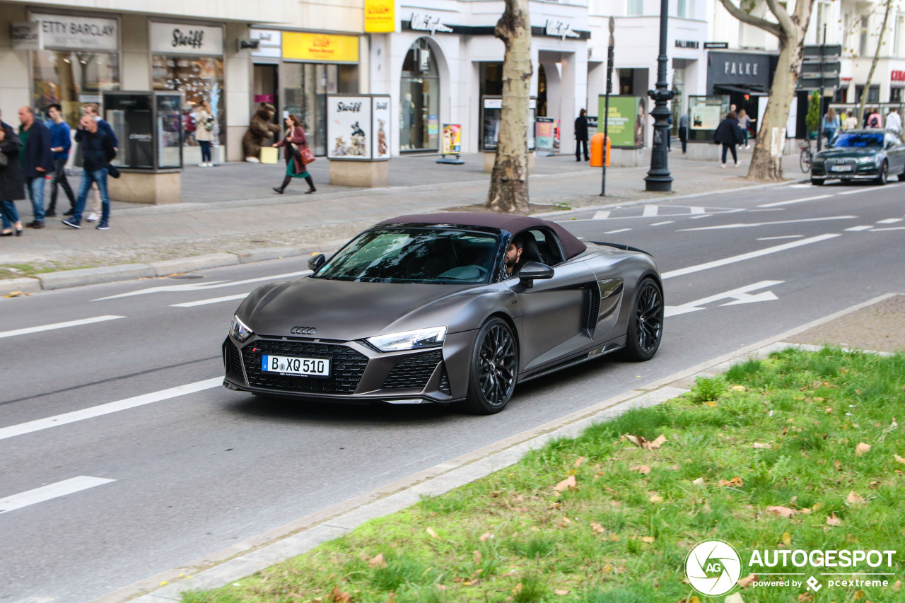 Audi R8 V10 Spyder Performance 2019