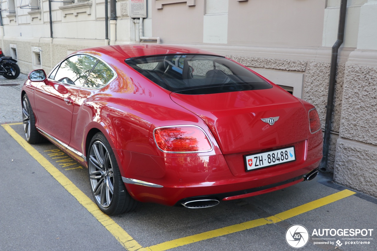 Bentley Continental GT Speed 2012