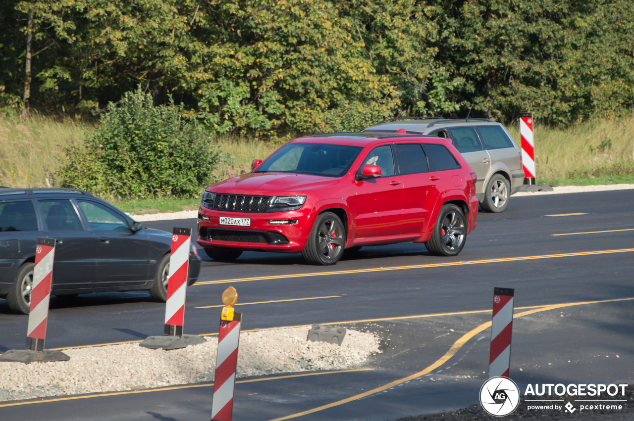 Jeep Grand Cherokee SRT 2014 Red Vapor Edition