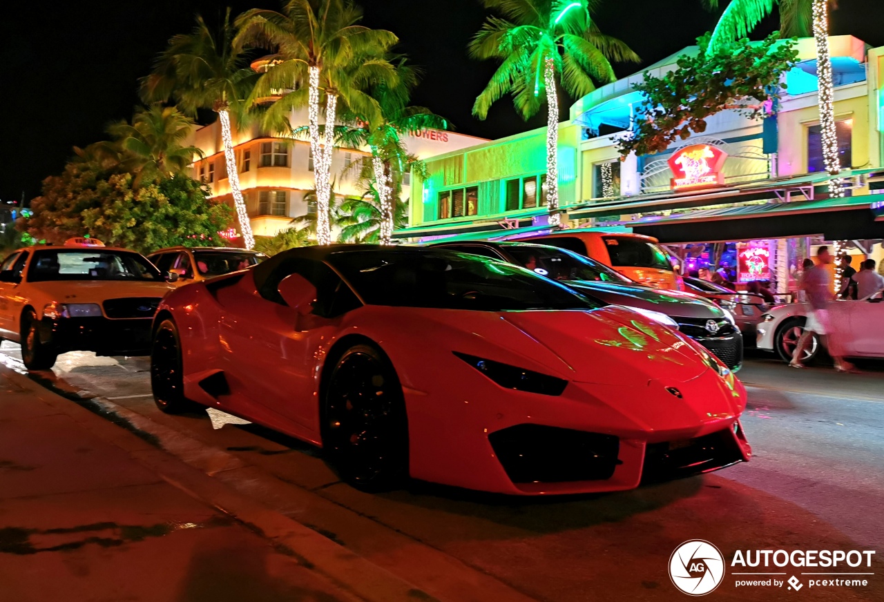 Lamborghini Huracán LP580-2 Spyder