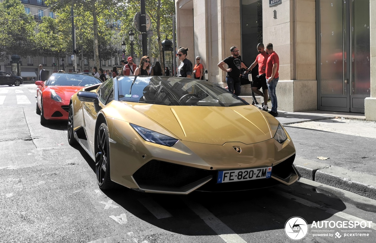 Lamborghini Huracán LP610-4 Spyder