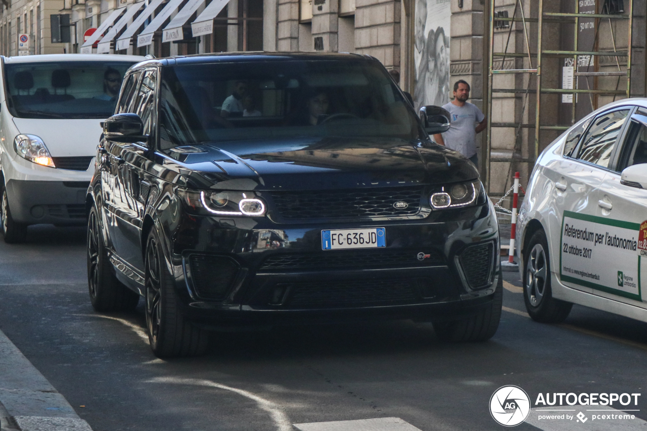 Land Rover Range Rover Sport SVR