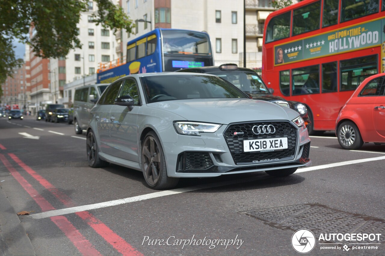 Audi RS3 Sportback 8V 2018