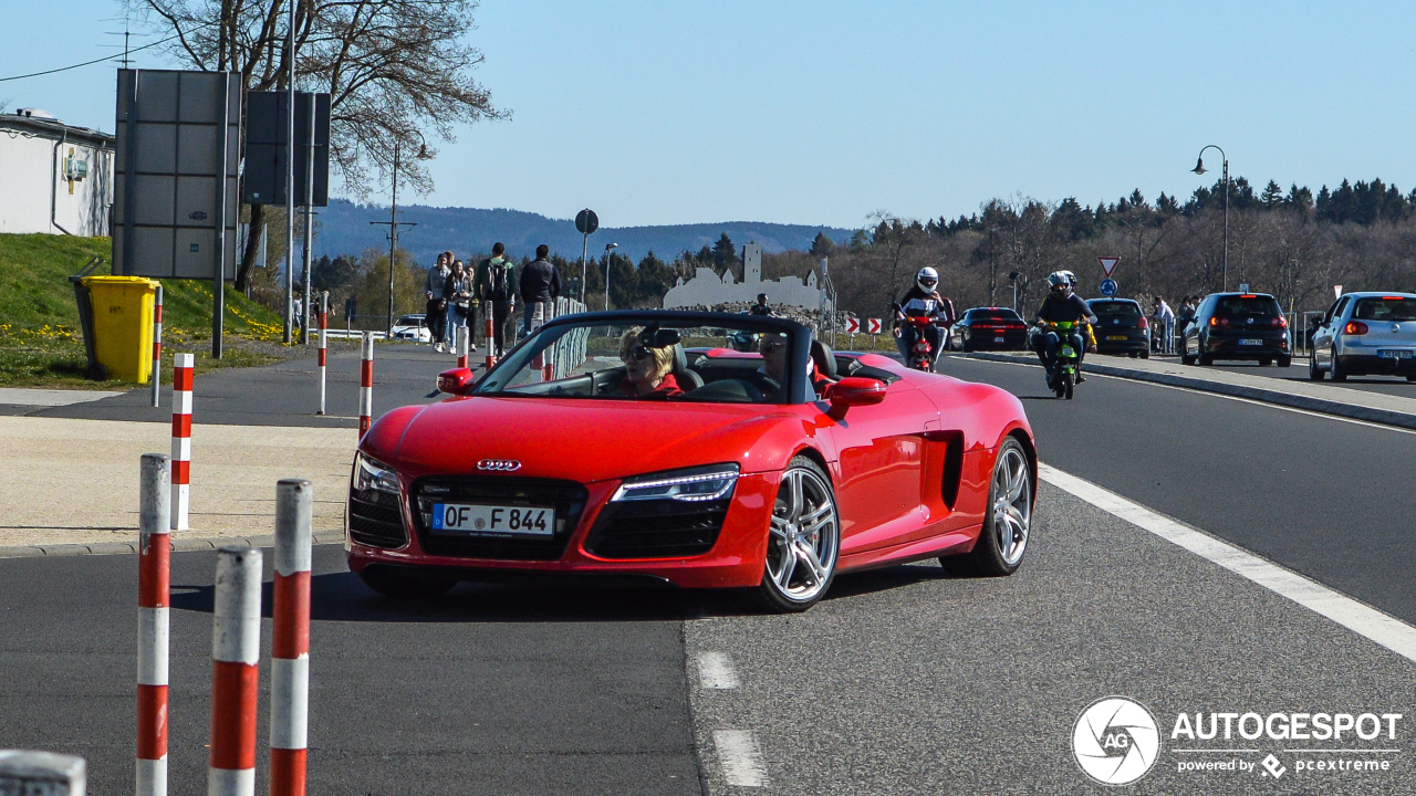 Audi R8 V10 Spyder 2013