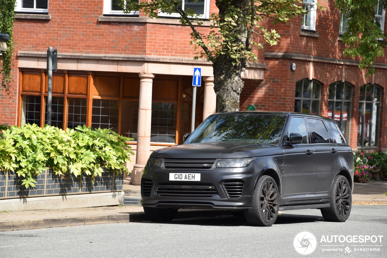 Land Rover Urban Range Rover Sport SVR