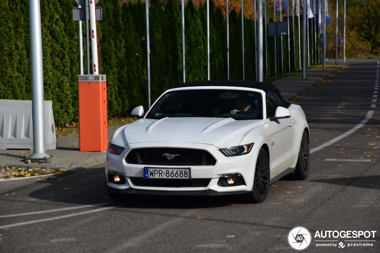 Ford Mustang GT Convertible 2015