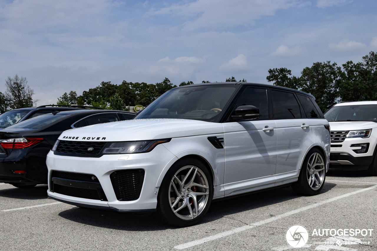 Land Rover Range Rover Sport SVR 2018