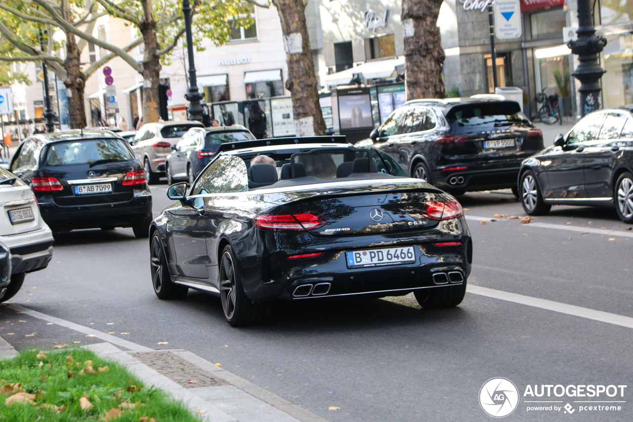 Mercedes-AMG C 63 S Convertible A205 2018