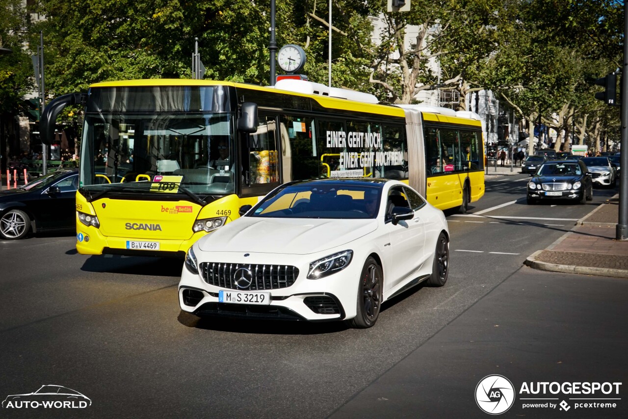 Mercedes-AMG S 63 Coupé C217 2018