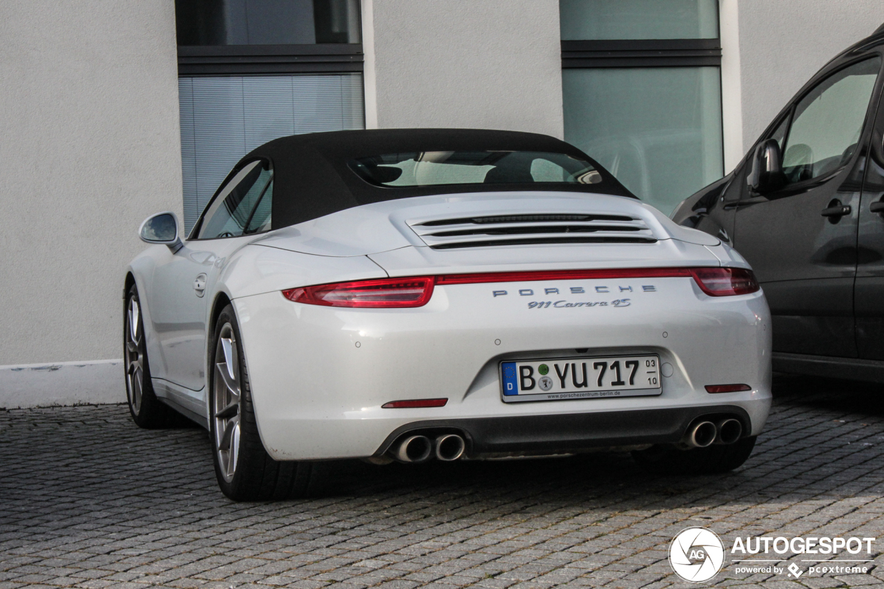 Porsche 991 Carrera 4S Cabriolet MkI