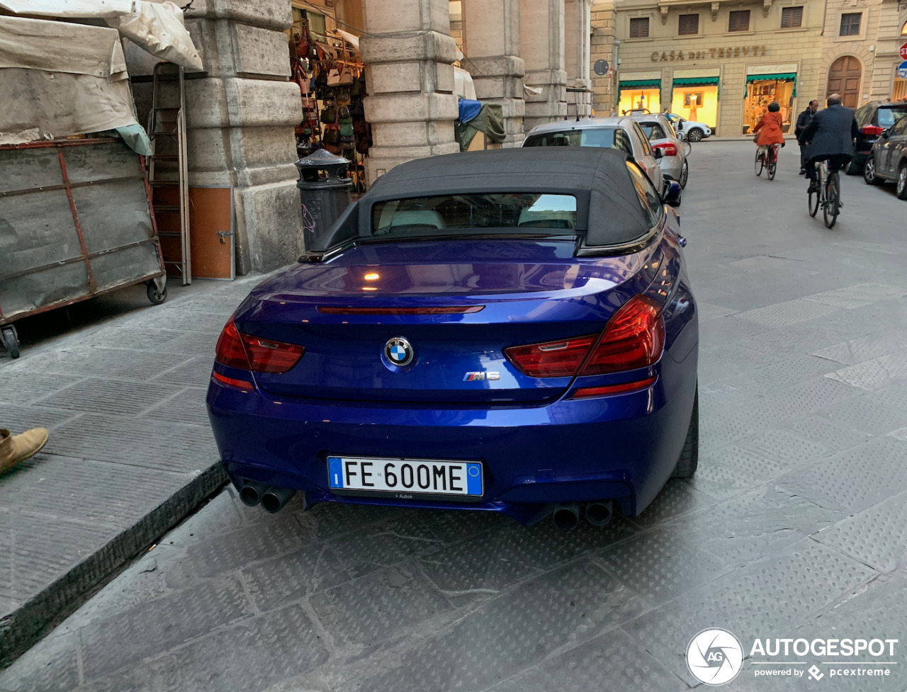 BMW M6 F12 Cabriolet 2015