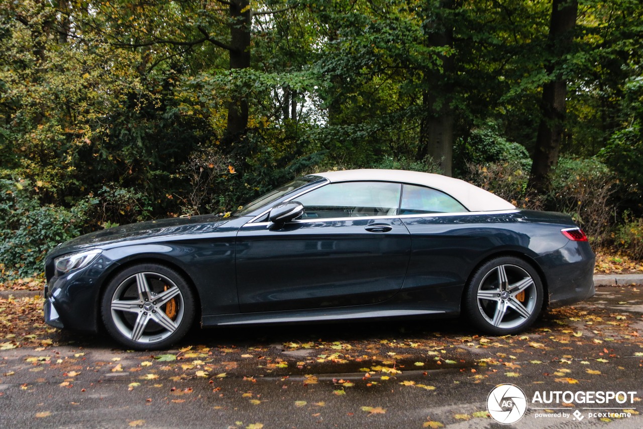 Mercedes-AMG S 65 Convertible A217 2018