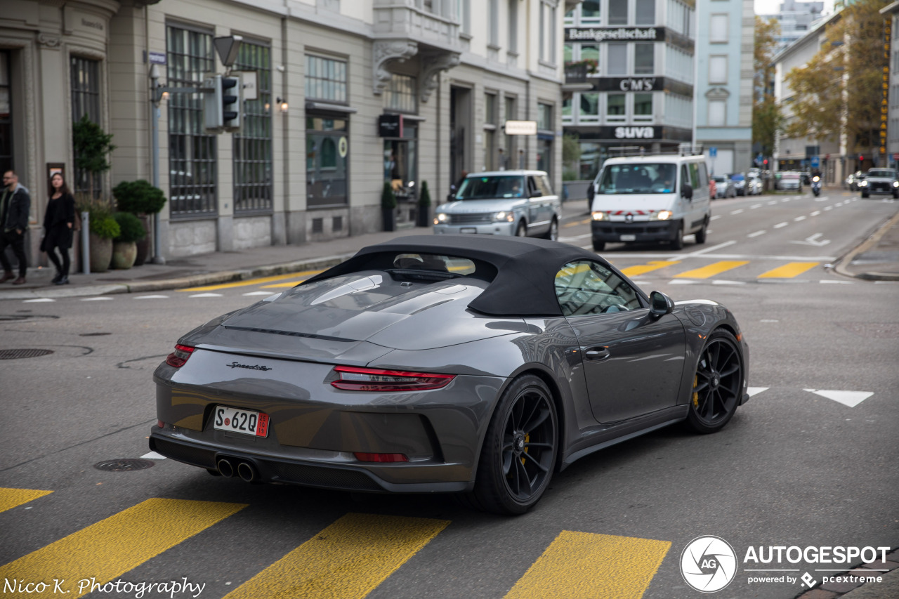 Porsche 991 Speedster