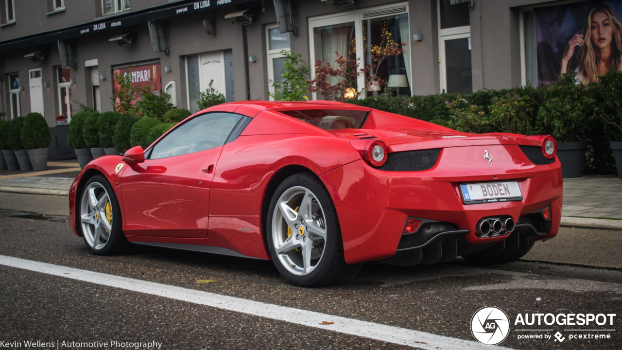 Ferrari 458 Spider