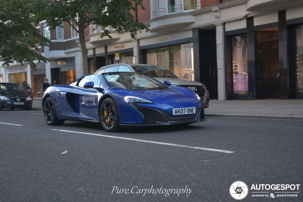 McLaren 650S Spider