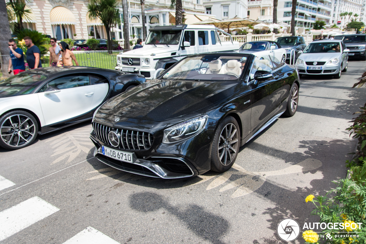 Mercedes-AMG S 63 Convertible A217 2018