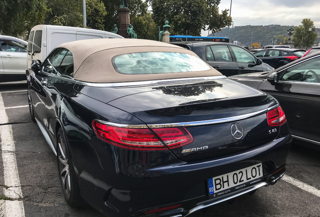 Mercedes-AMG S 63 Convertible A217