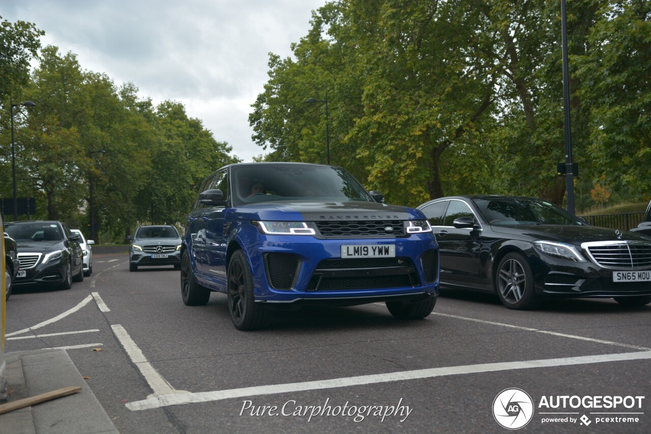 Land Rover Range Rover Sport SVR 2018