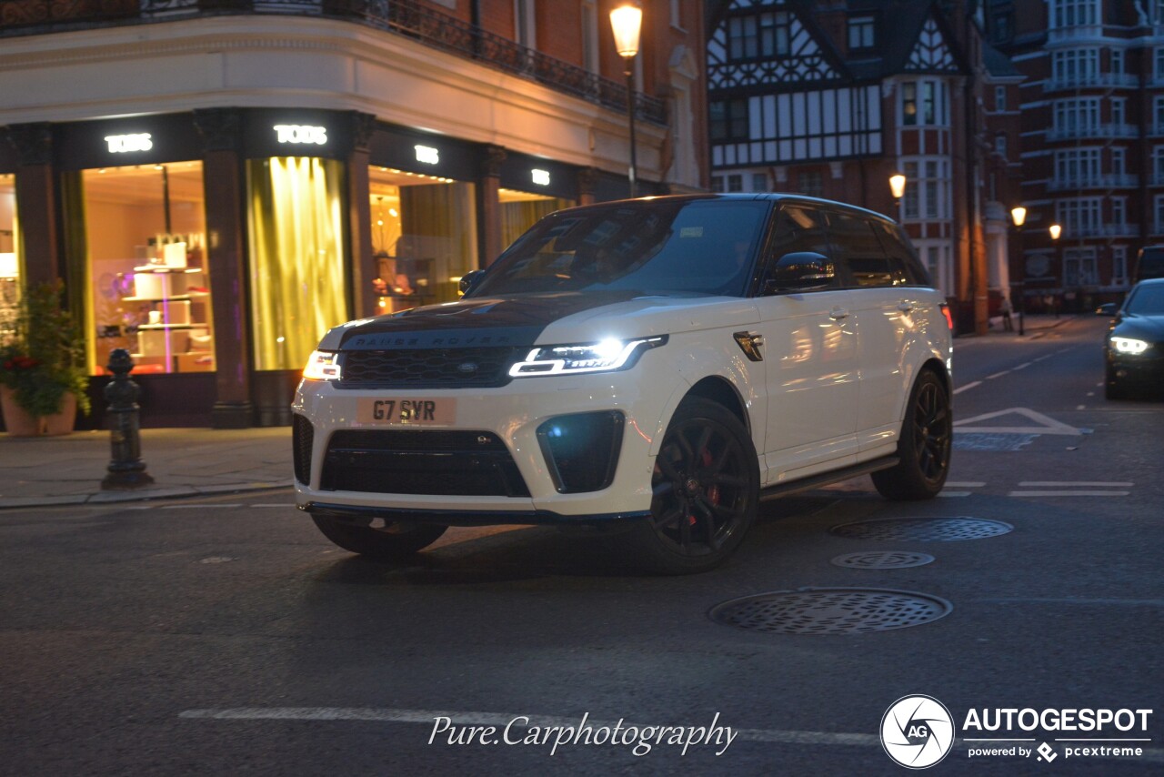 Land Rover Range Rover Sport SVR 2018 Carbon Edition