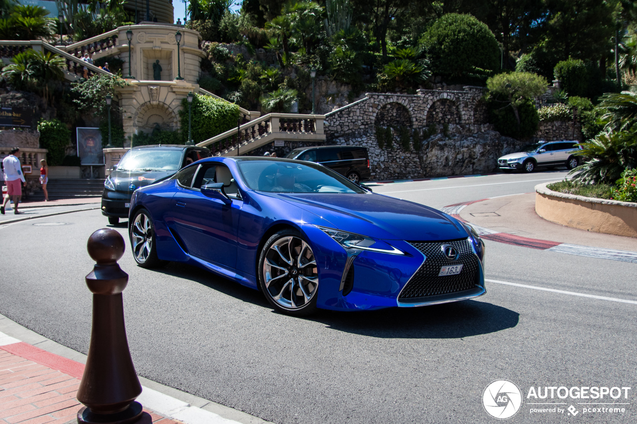 Lexus LC 500h Structural Blue Edition