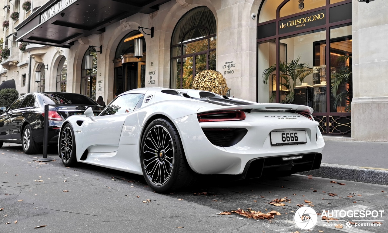 Porsche 918 Spyder