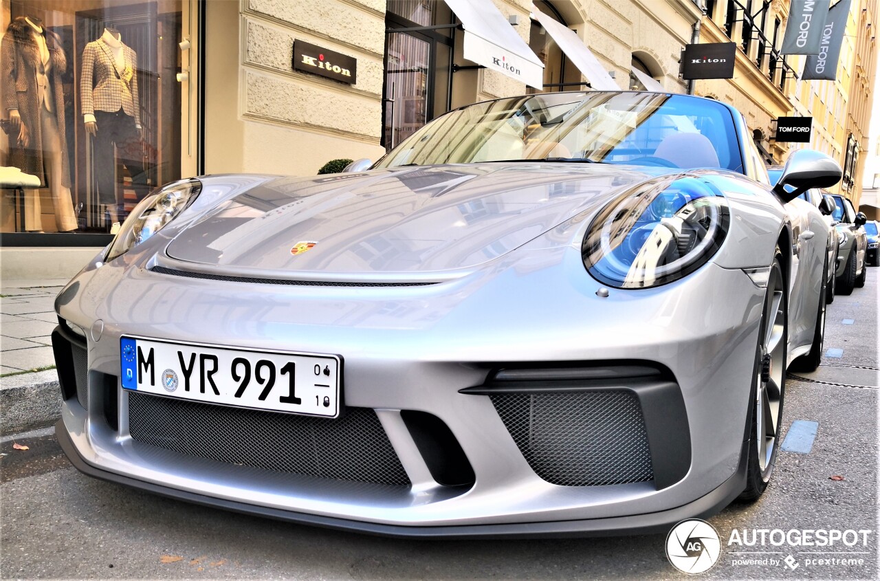 Porsche 991 Speedster Heritage Package