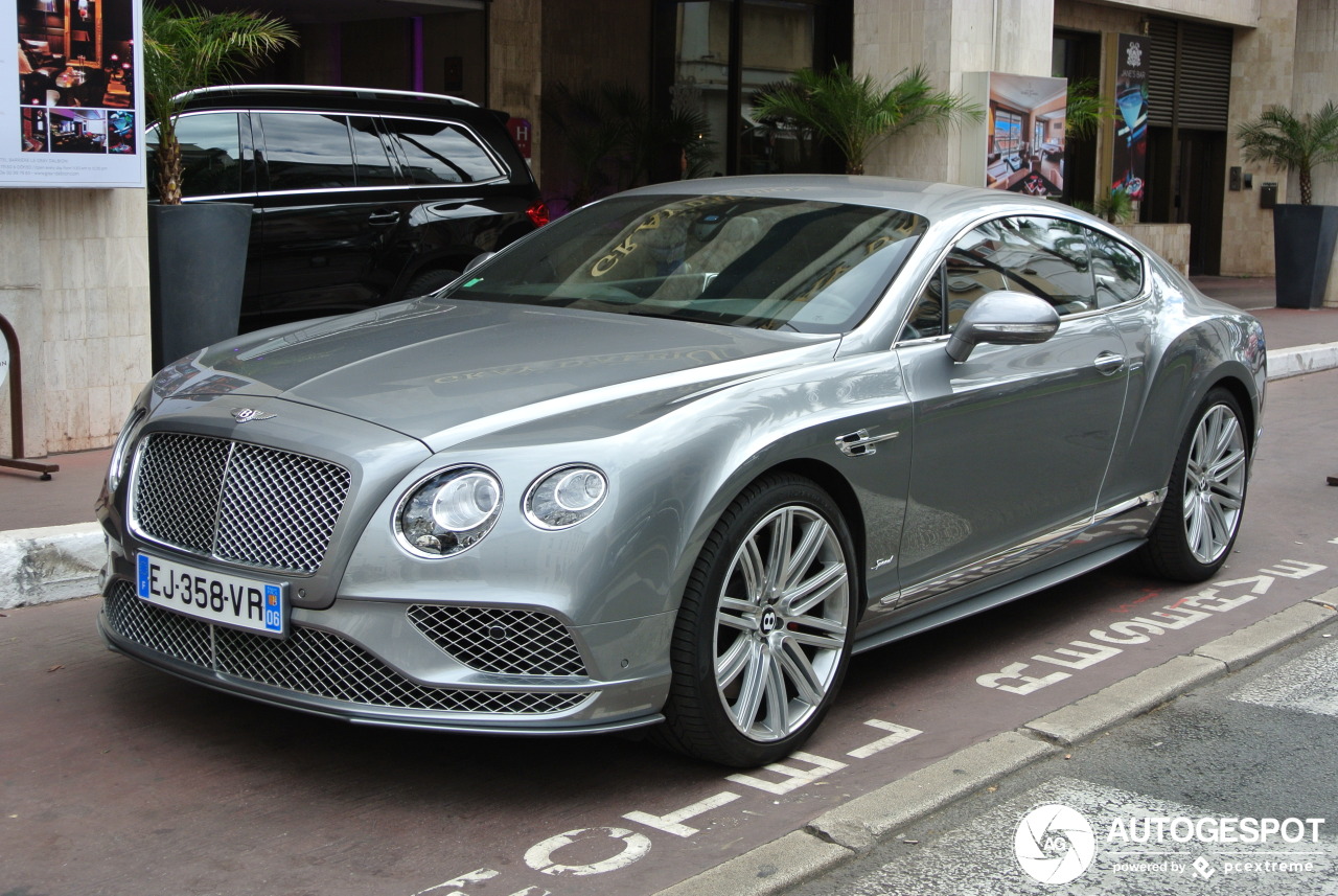 Bentley Continental GT Speed 2016