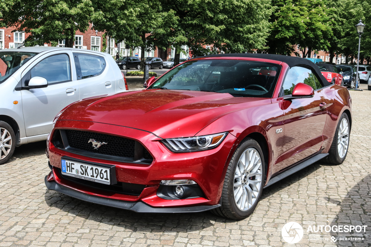 Ford Mustang GT Convertible 2015