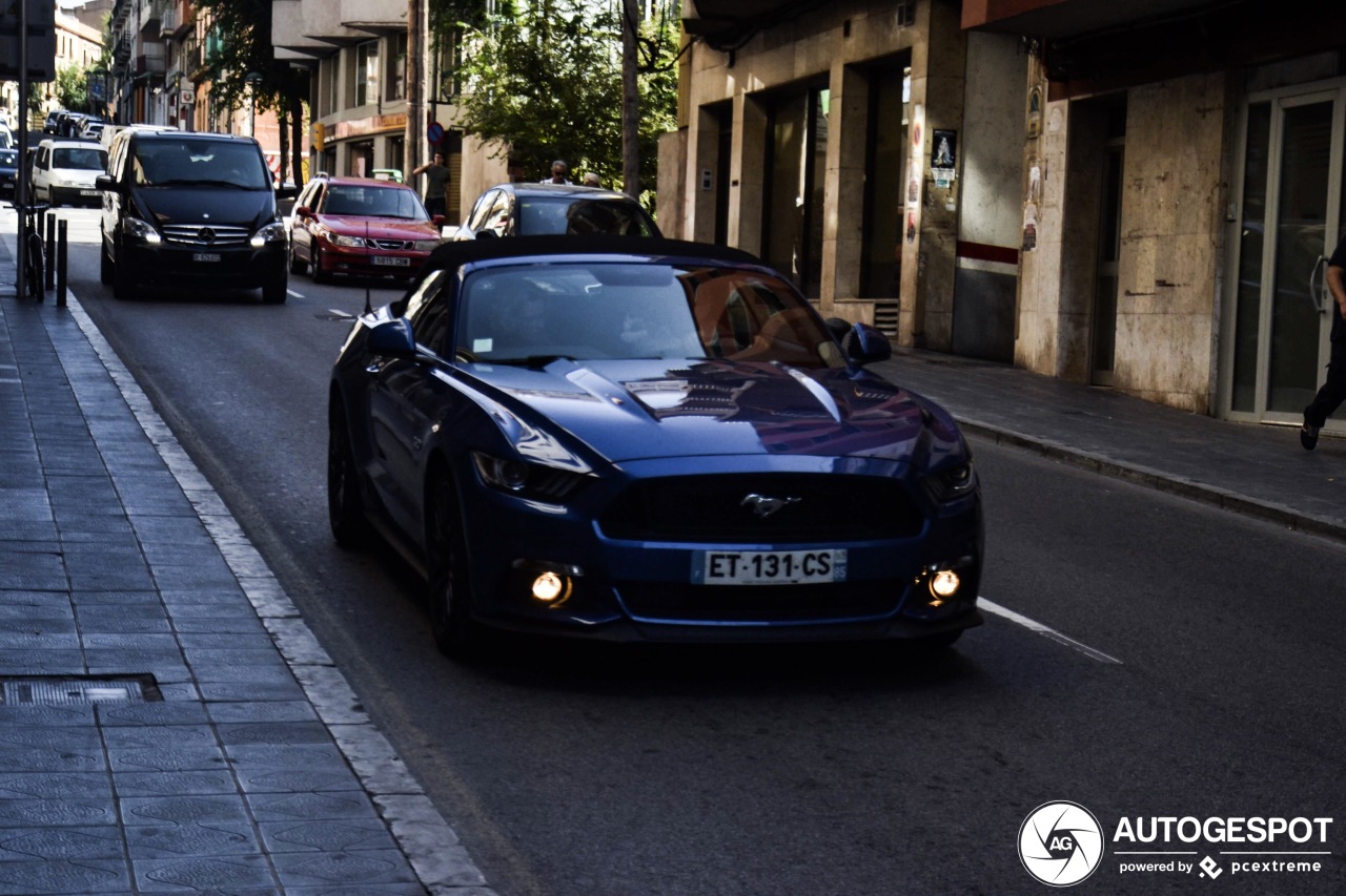 Ford Mustang GT Convertible 2015