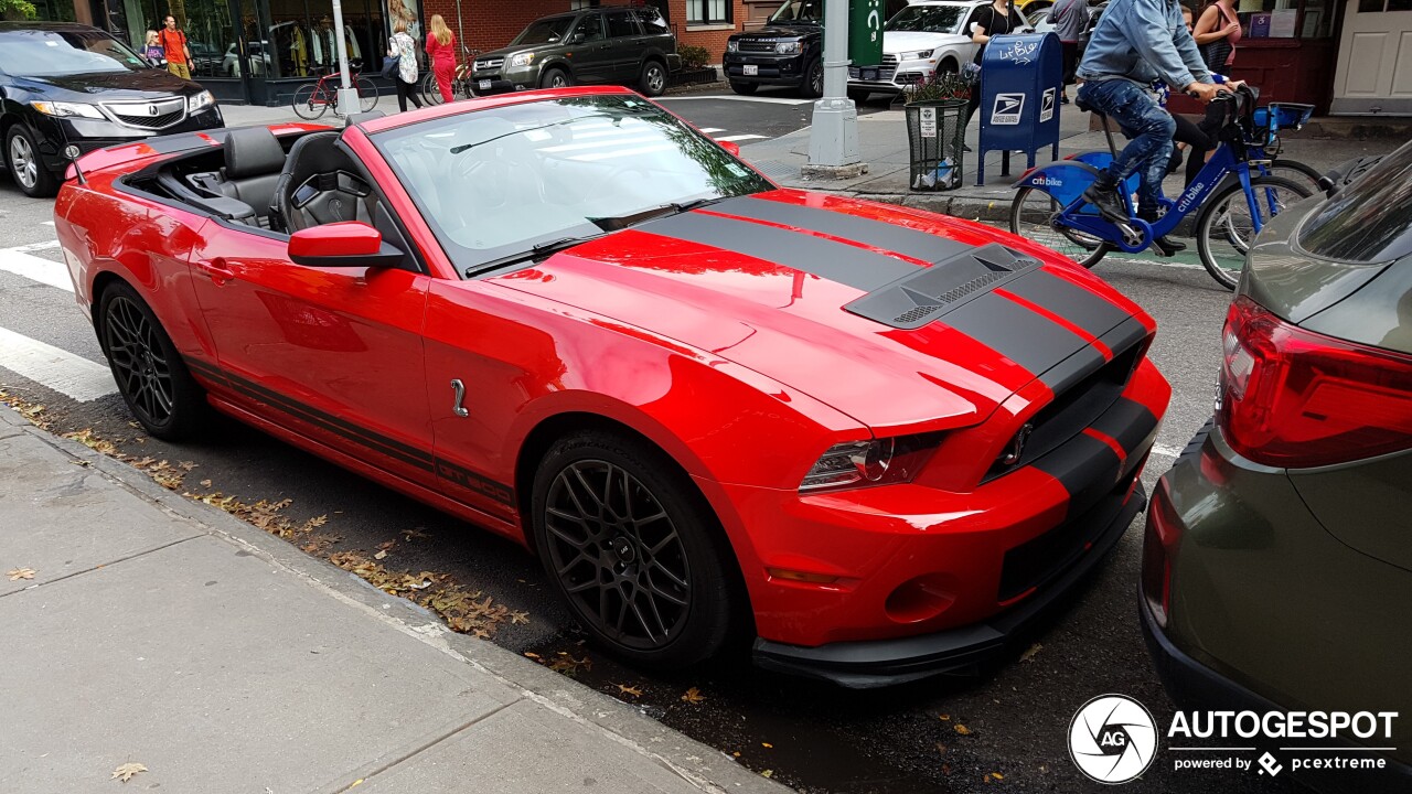 Ford Mustang Shelby GT500 Convertible 2014