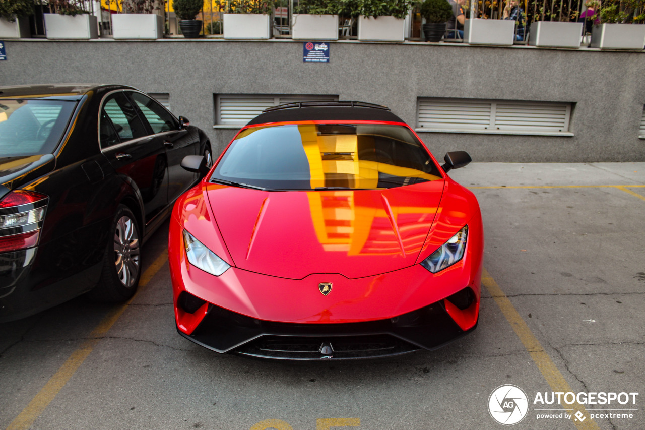 Lamborghini Huracán LP640-4 Performante Spyder