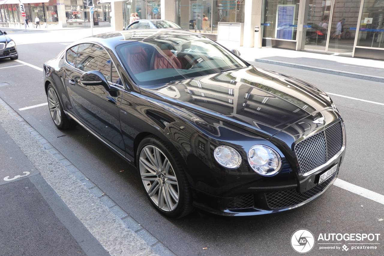 Bentley Continental GT Speed 2012