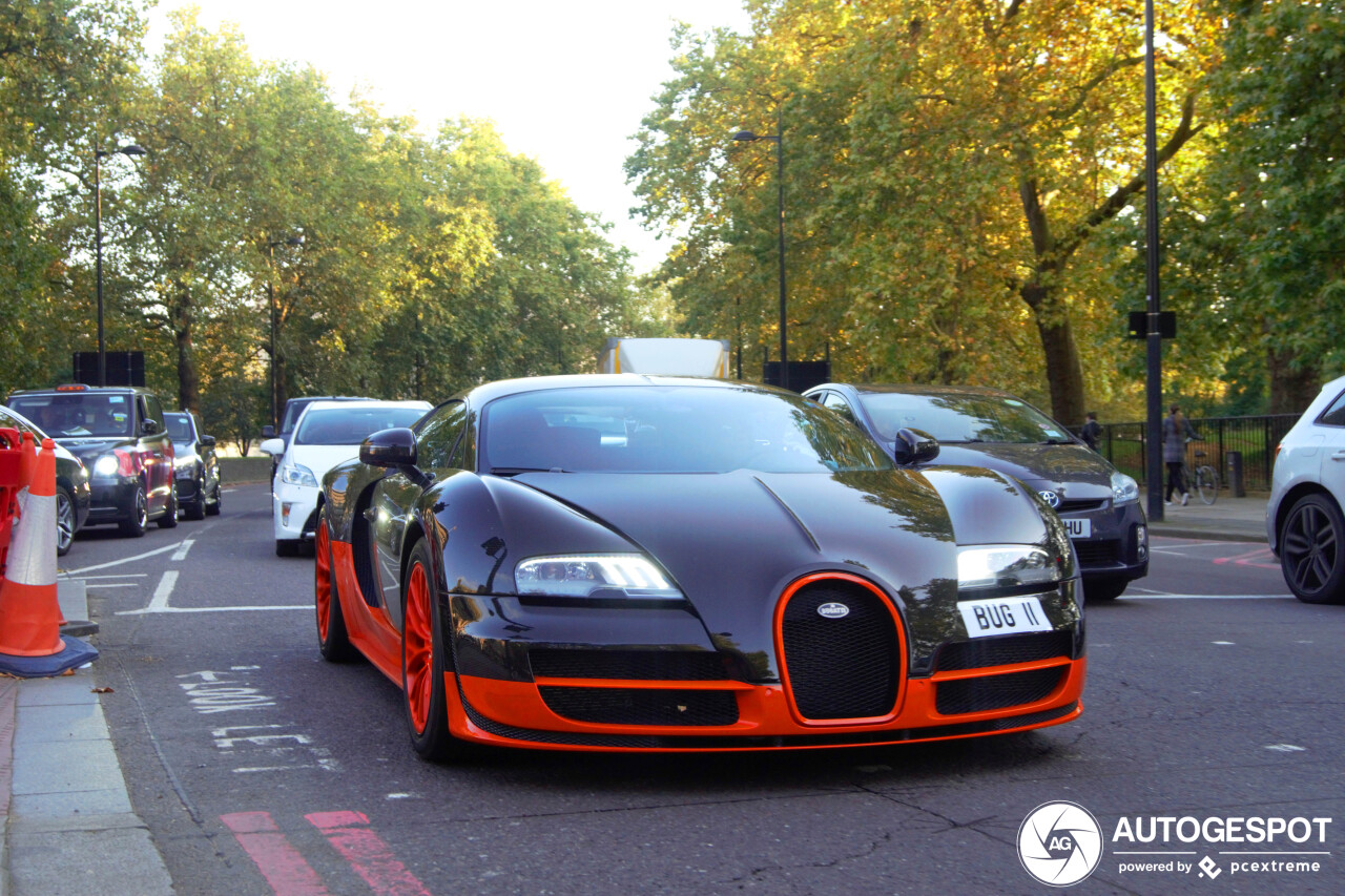 Bugatti Veyron 16.4 Super Sport L'Edition Spéciale Record du Monde