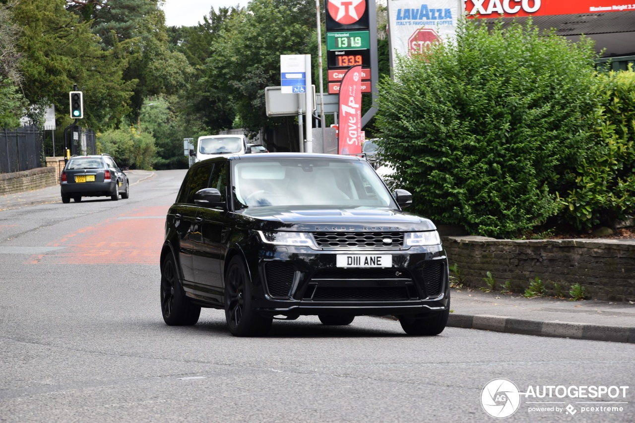 Land Rover Range Rover Sport SVR 2018