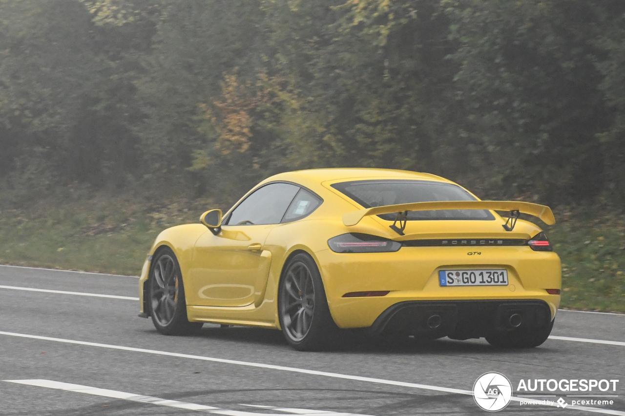 Porsche 718 Cayman GT4