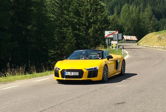 Audi R8 V10 Plus Spyder 2017